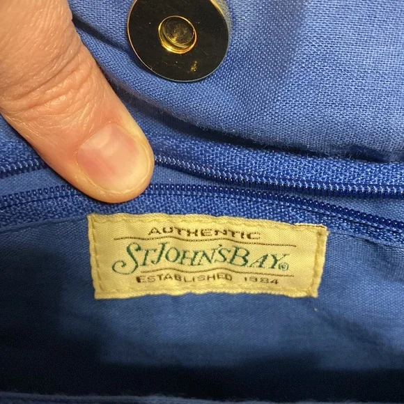 90s Y2K wicker weave purse with bamboo handles - Picture 6 of 6